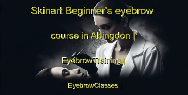 Skinart Beginner's eyebrow course in Abingdon | EyebrowTraining | EyebrowClasses | SkinartTraining-Canada